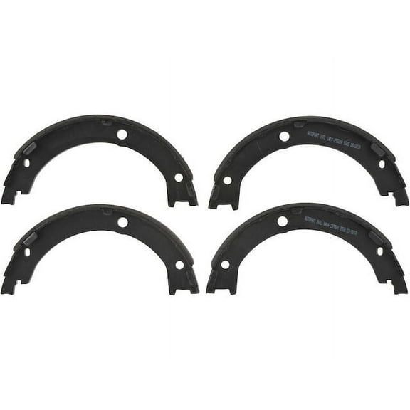 Rear Brake Shoe Set - Compatible with 2009 - 2017 Chevy Traverse 2010 2011 2012 2013 2014 2015 2016
