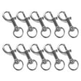 thumbnail image 2 of 10pcs Plastic Swivel Snap Hooks Stainless Steel Dog Chain Clips Small Replacement Clasp, 2 of 8
