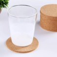 thumbnail image 3 of 18PC Natural Plain Real Cork Coasters - Round & Thick, 3 of 8