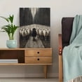 thumbnail image 5 of QISVANSET Black Sheep Herd Canvas Wall Art 15.75x11.81 Inches, 5 of 5