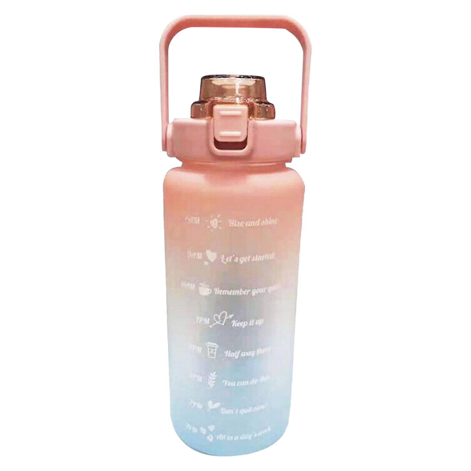 Outdoor Water Bottle Time Marker 2l Motivational Bottle Gifts