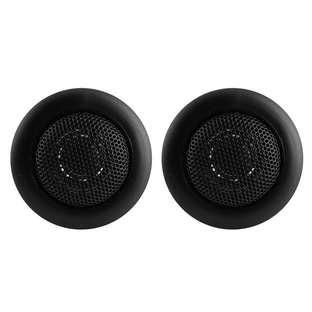 Altavoces pequeños para coche, 2 altavoces para coche, tweeter de 120 W, audio para coche optimizado para la excelencia