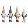 thumbnail image 2 of Christmas Sale! Large Standing Christmas Gnomes, 23 Inch Swedish Tomte Gnome Stuffed Plush with Retractable Spring Legs Knitted Hat Scandinavian Christmas Decorations Ornaments Holiday Home Decor, 2 of 6