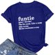 thumbnail image 2 of Gibobby Camisetas Mujer Baratas Manga Corta Camisetas de mujer con estampado de letras, cuello redondo, ultrasuaves, de manga corta, cómodas, informales, blusa(Azul,CH), 2 of 3
