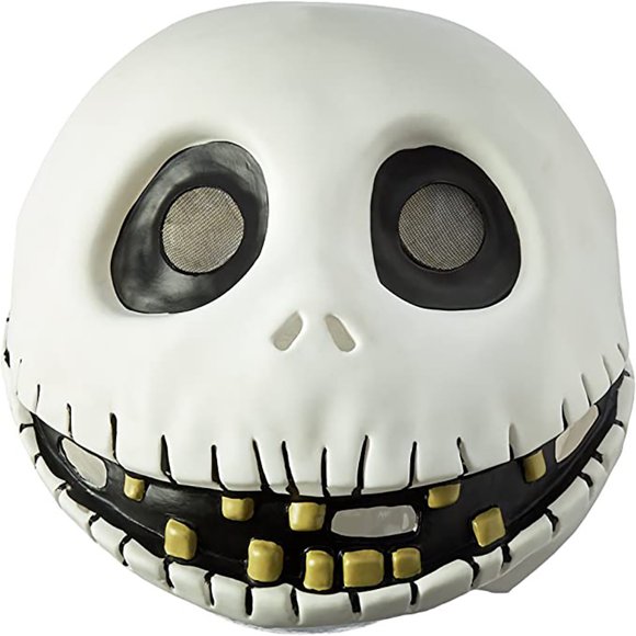Máscara de cosplay Pesadillas antes de Navidad Jack Skellington