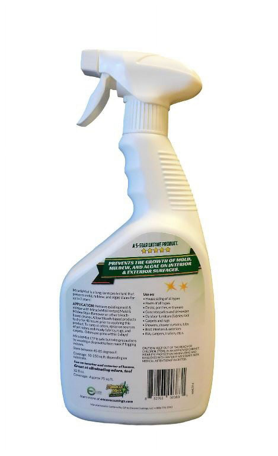 Long-Term Protection Against Mold, Mildew, & Algae Stains.