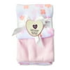 Parent's Choice Pink Floral 100% Cotton Thermal Baby Blanket, Infant Girl, 2 Pack