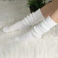 thumbnail image 4 of SOCKS'NBULK 12 Pairs Womens Scrunched Slouch Socks, Cotton Boot Socks Bulk Pack, 4 of 8
