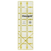 Omnigrid 2.5" x 8" Ruler, Rectangle Quilter's Ruler