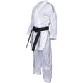 thumbnail image 4 of Hayashi Karate Gi “Air Deluxe” - BLUE Embroidery SPE, 4 of 11