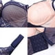 thumbnail image 4 of Sujetador de pecho pequeño, sujetador sexy con soporte superior grueso fruncido, cuatro filas de ropa interior ajustable, 4 of 5