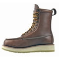 thumbnail image 2 of DieHard Men's Safety Toe Rust, Mid-Calf 2E Chunky Closed Toe Red, 6.5, 2 of 7