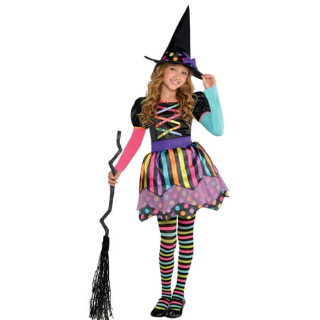 Girls Miss Matched Witch Costume