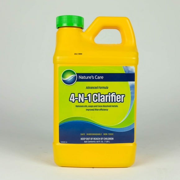 Pool Central 64 Oz. Nature's Care 4-N-1 Clarifier for Swimming Pools