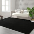 thumbnail image 5 of Noahas Soft Low Pile Rug Modern Area Rugs for Bedroom Living Room,Suitable for Boys Girls Teenagers and Adults with Super Soft Touch , Black , 6' x 9', 5 of 8