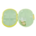 thumbnail image 2 of Unique Bargains 1 Pc Pill Case 7 Grid Pill Box Green, 2 of 6
