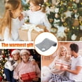 thumbnail image 4 of Electric Heating Pad 110V-240V for Abdomen Waist Back Pain Relief Washable 10-Gears Heated Physiotherapy Electric Blanket 12*24”, 4 of 4