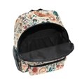 thumbnail image 6 of FORMRS School Backpack with Front Zippered Pocket 12" Student Travel Daypack, Watercolor Leaves, 6 of 6