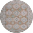 thumbnail image 2 of Addison Rugs Mayfield Premium Machine Washable Transitional Border Terracotta Round Rug, 8' x 8', 2 of 6