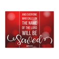 thumbnail image 1 of Scripture Canvas And Everyone Who Calls On Acts 2:21 Christian Wall Art Bible Verse Print Ready To Hang, 1 of 7
