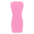 thumbnail image 6 of JIAYUE Women's Dress Mini Casual Elegant Sleeveless Square Collar Party Cocktail For Evening Banquet Summer With Back Zipper Versatile Female Dresses, 6 of 6