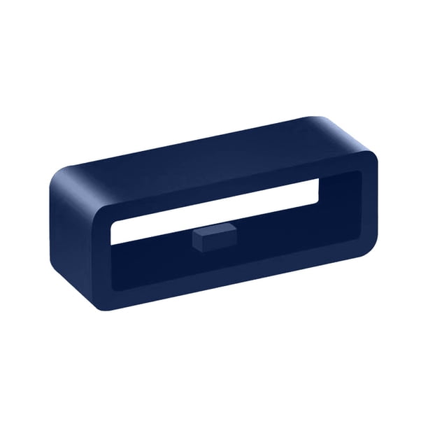 【18 mm】【1 unidad】Hebilla universal de silicona para correas de reloj con anillos de goma. Potente dispositivo de fijación compatible con correas de reloj de metal, cuero y otros materiales