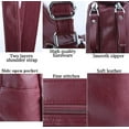 thumbnail image 2 of 10 Pockets Crossbody Purses for Women Medium Pocketbooks Lightweight Ladies Satchel Bag Multi Pocket Shoulder Handbag, 2 of 6