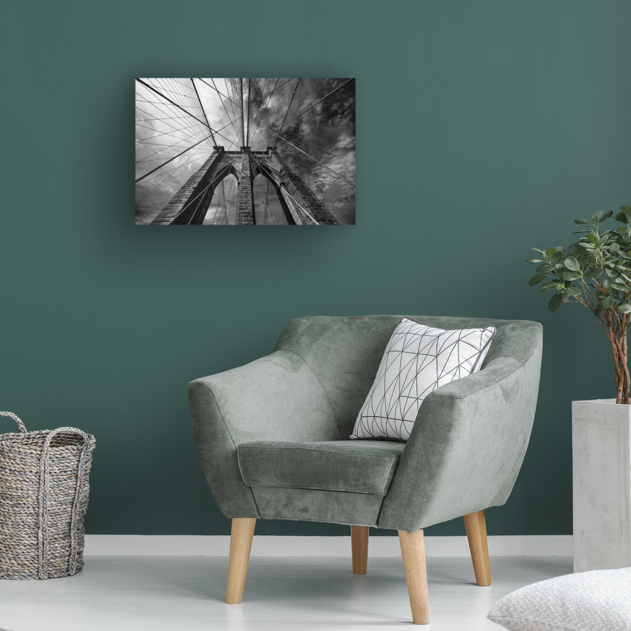 Trademark Fine Art Marco Tagliarino Brooklin Canvas Wall Art