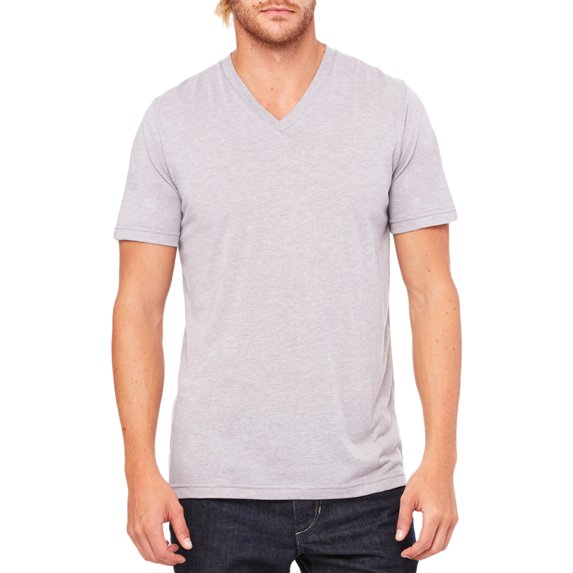 Bella Unisex Triblend V-Neck, Pack of 5