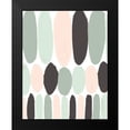 thumbnail image 2 of Loreth, Lanie 15x18 Black Modern Framed Museum Art Print Titled - Pastel Pattern, 2 of 5