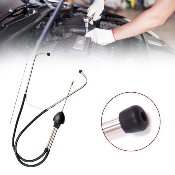 Estetoscopio De Cilindro De Coche, Probador De Coche, Herramienta De Diagnóstico, Probador De Reparación De Motor De Mecánica Automática De Acero Inoxidable Yuarrent VI011651-00