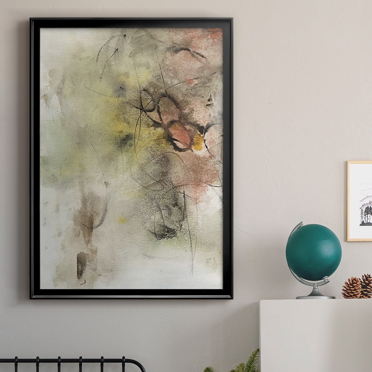 Soft Inspiration III Premium Framed Print, in Gold, Black, or Silver - Ready to Hang