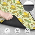 thumbnail image 3 of Salouo Corn And Corn Oil for Car Floor Mat Set of 4–Car Carpet Mats - Car Mats with Anti-Slip Backing & Driver Heel Pad Universal Fit for Cars, Trucks, SUVs, and Vans, 3 of 6
