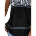 thumbnail image 4 of Gvmfive Women Tank Tops Bohemain Summer Sleeveless Tunic Shirt, 4 of 6