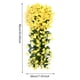 thumbnail image 3 of Flor violeta artificial reutilizable para colgar en la pared, decoración de ramo violeta (amarillo) Likrtyny Libre de BPA, 3 of 3