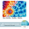 thumbnail image 2 of Tie Dye Non-Slip Polyester Floor Carpet Door Rugs Outdoor Carpet, Machine Washable, 2 of 6