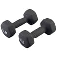 thumbnail image 5 of Basics Easy Grip Workout Dumbbell, Neoprene Coated for Both Home and Commercial Gyms 8LBS, 5 of 7