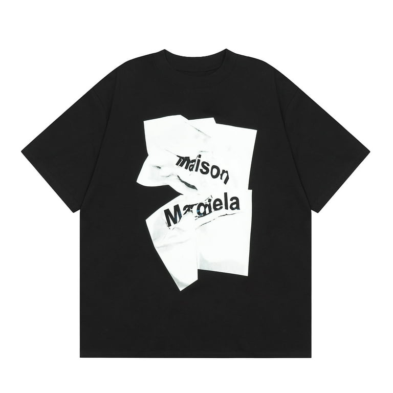 Maison Margiela::Tシャツ:XS[RESALE] Maison Margiela Logo-Print Cotton T-Shirt - XS | Coggles