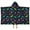 Space Dinosaur Pattern-1, variant on Space Dinosaur with Crown Pattern Hooded Bath Towel，50"x30" for Ages 3 To 12 Kids, Quick Dry Lightweight Soft Microfiber Hood Beach Towel Cover Up for Kids