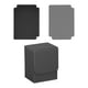 thumbnail image 3 of Caja para baraja de cartas con 2 divisores que se adapta a más de 100 cajas de almacenamiento de tarjetas versátiles de 3,1x3x4 pulgadas Gris, 3 of 8