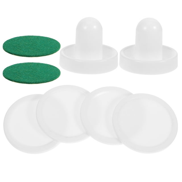 OULII Replacement Paddles for Table Ice Hockey Ice Hockey Replacement Pusher White 1 Set