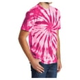thumbnail image 4 of Mafoose Men's Short Sleeve Tie-Dye Male Cotton T-Shirts Pink 2XL, 4 of 6