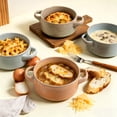 thumbnail image 5 of ALOFMO 28 oz Ceramic Soup Bowl with Handle ,French Onion Soup Bowls Set of 4, Ceramic Bowls Set, Oven Safe, Microwave Dishwasher Safe, 5 of 9