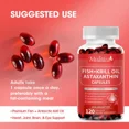 Vitazens 120pcs Astaxanthin Capsules, With Omega3 Fish+Krill Oil
