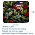 thumbnail image 5 of Flag Plants Printed Square Gaming Mouse Pad, 8.3x9.8 Inch Non-Slip Rubber Bottom Mousepad for Office and Gaming, 5 of 6