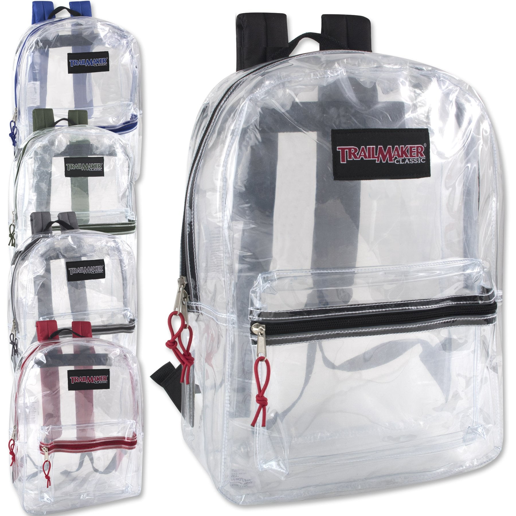 clear plastic backpack walmart