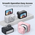 thumbnail image 2 of Daily Mix Store Full Protection Silicone Protective Case Insta360 Go , Portable Travel Protective Cover Insta360 Go Action Camera Accessories, Shockproof&Anti-Fall, 2 of 9