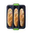 thumbnail image 4 of OUSITAID Silicone Baking Pan Non-stick Mold Breadstick Bread Roll Cake Mould Bakery Tools, 4 of 6