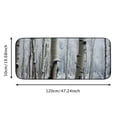 thumbnail image 5 of ONETECH Snow, Branches Square Floor Mat Indoor Outdoor Burlap Felt Front Door Mat 19.68*47.24 in, 5 of 6