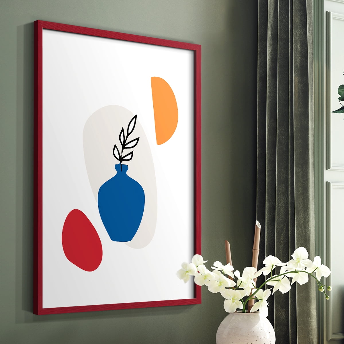 Matisse CCXC in Solid Wood 11 x 14 Framed Print